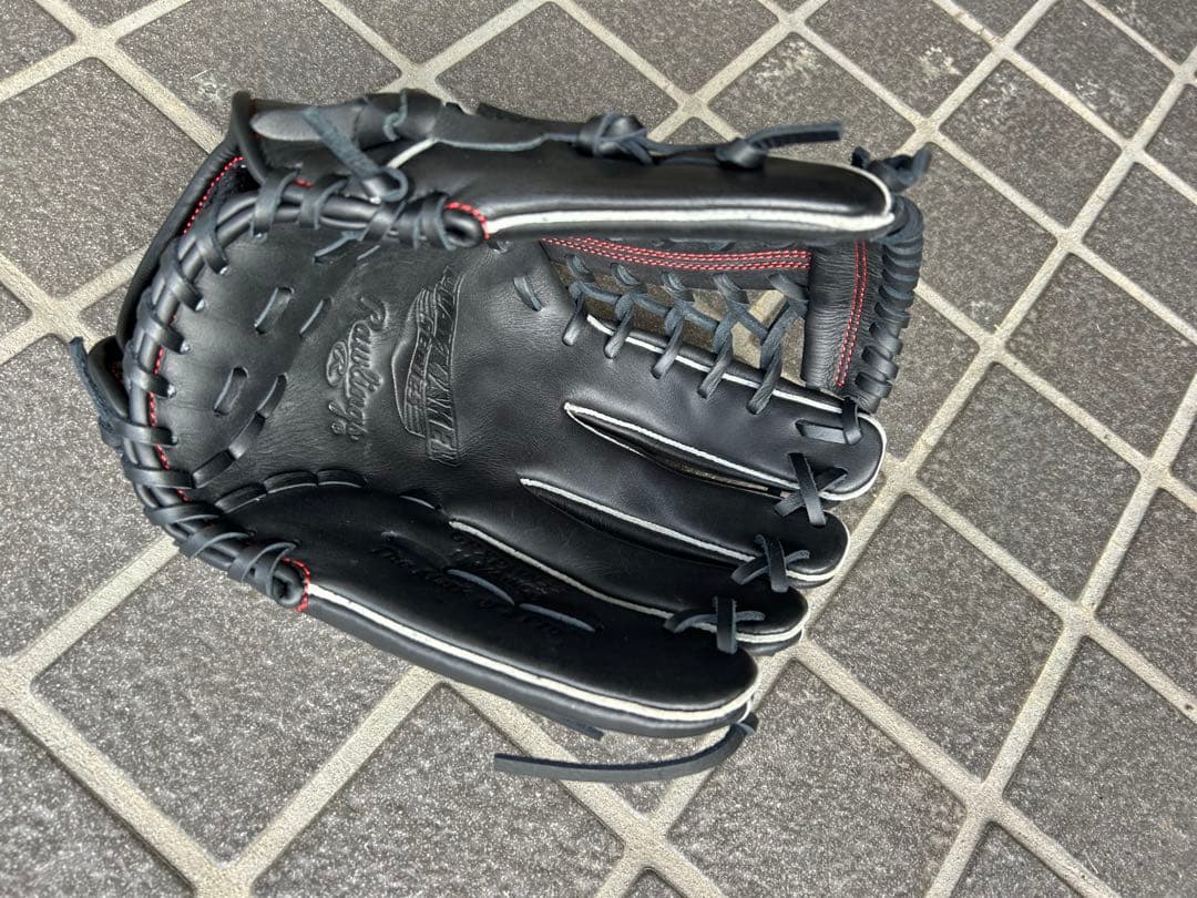 N NRawlings ブラック 軟式グローブ