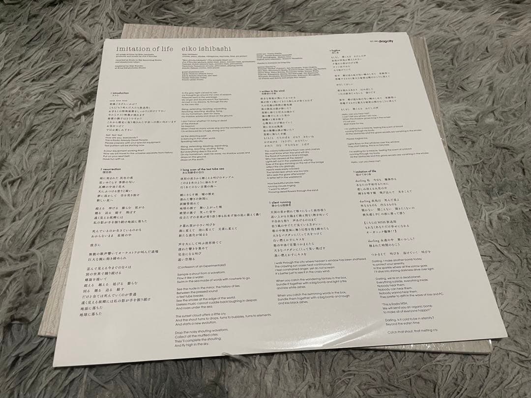 石橋英子 IMITATION OF LIFE LP