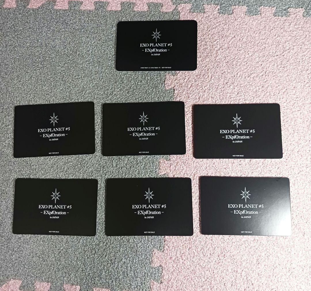 EXO トレカ EXplOration in Japan FC特典