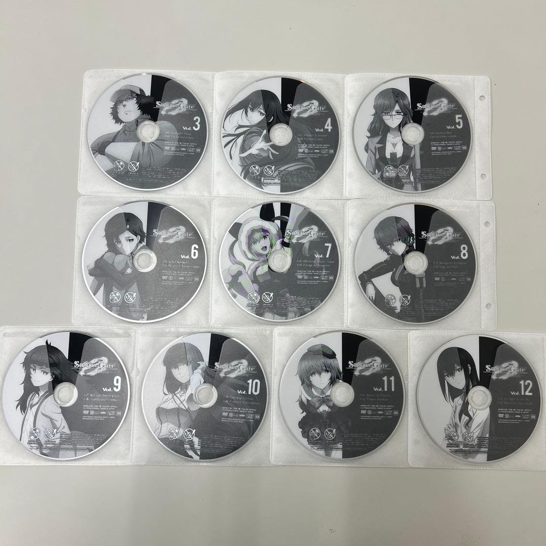 シュタインズゲート　シュタインズゲートゼロ　DVD 全巻セット　レンタル落ち