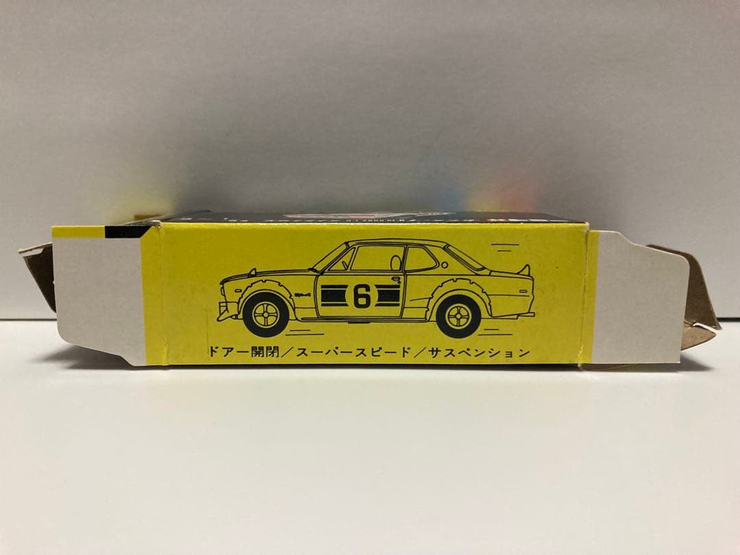 トミカ　日本製　ニッサンスカイラインレーシング 1Eホイール　黒箱