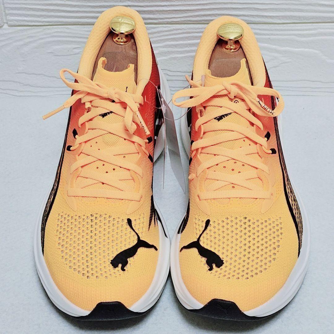 新品♥PUMA プーマ 【26.0】PMDニトロ3ファイアーグロー オレンジ