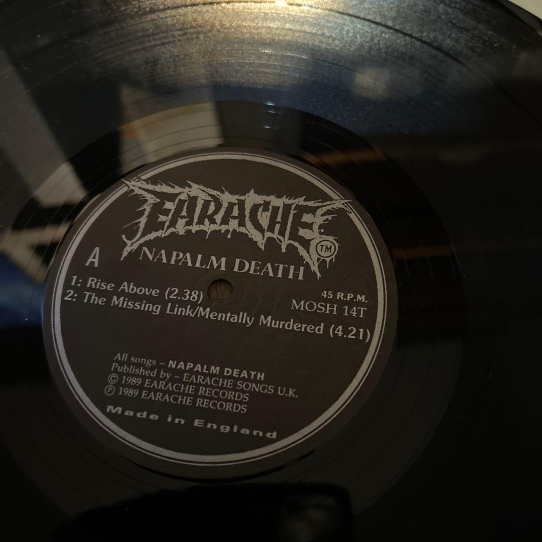 Napalm Death grindcore earache ナパームデス