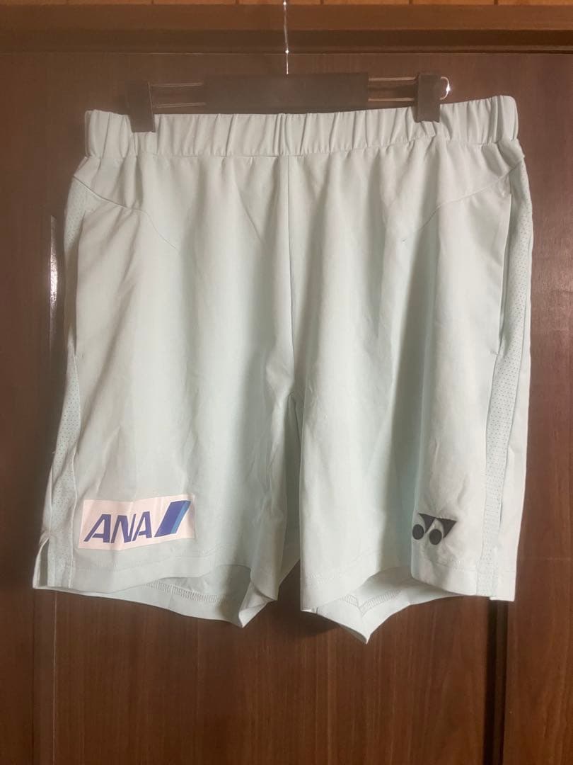 yonex 日本代表ハーフパンツ　ライトグリーン　ラスト１品
