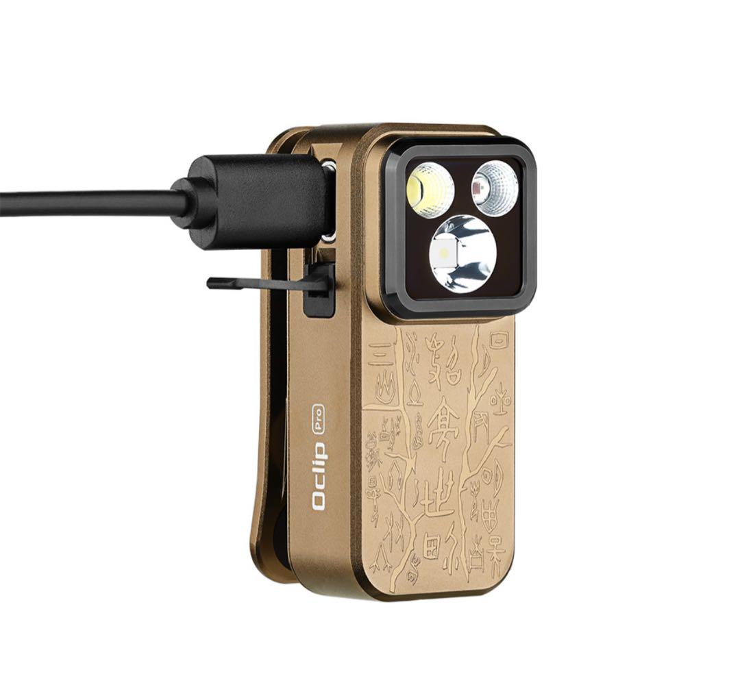 オーライト　olight Oclip Pro 甲骨文字　ヘッドバンド付