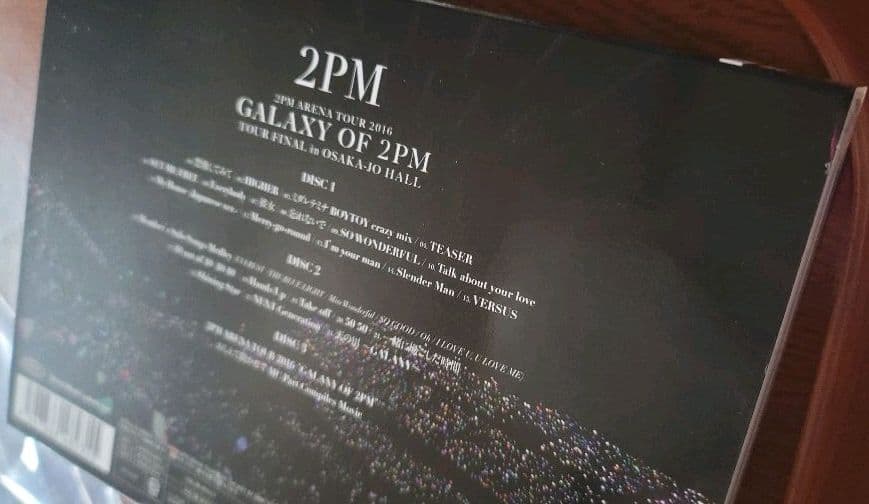 GALAXY OF 2PM tourfinal 完全生産限定盤