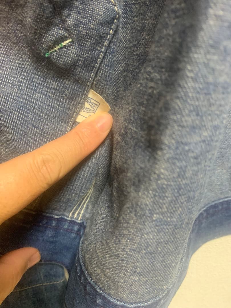 70〜80's OSHKOSH B'GOSH デニムジップJKT SIZE38