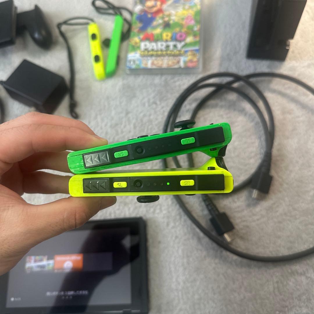 【ジャンク】ニンテンドースイッチ 本体 （左Joy-Con認識不良）