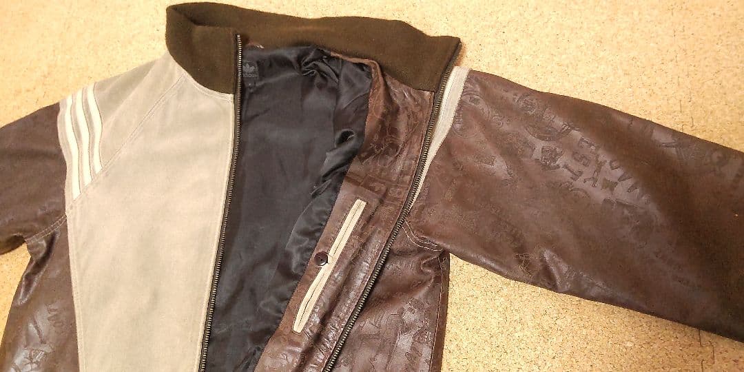 アディダス レザージャケット モハメドアリ
