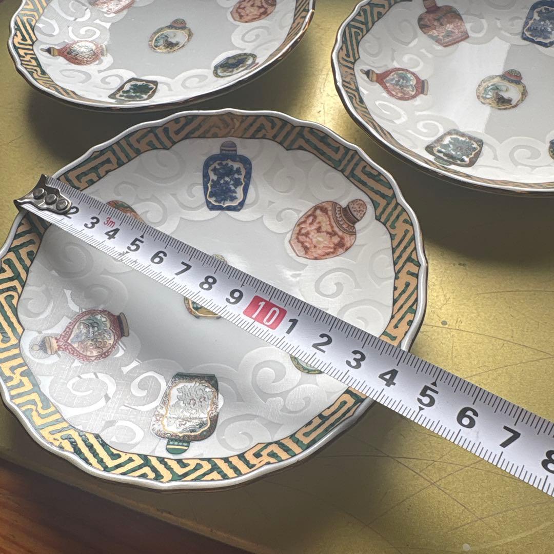 前畑陶器China Seas チャイナシ－ズ・小皿3つ②【中古】