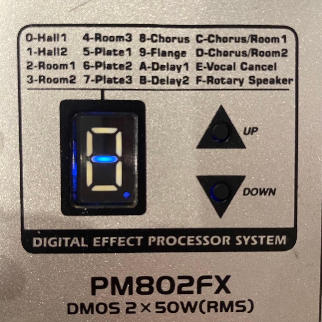 PM802FX パワードミキサー