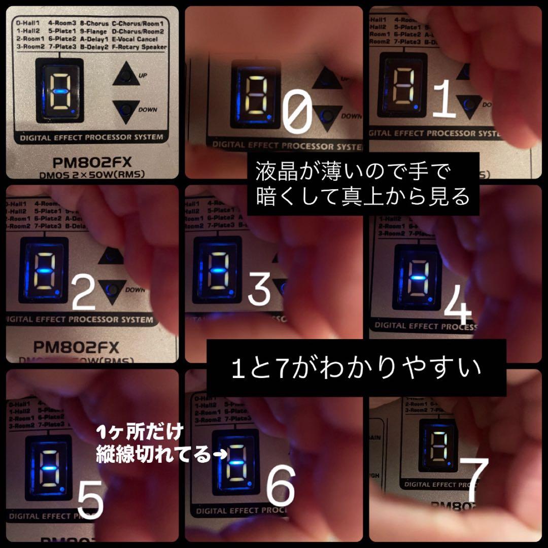 PM802FX パワードミキサー