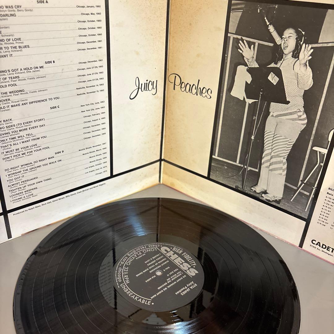 Etta James Juicy Peaches レコード