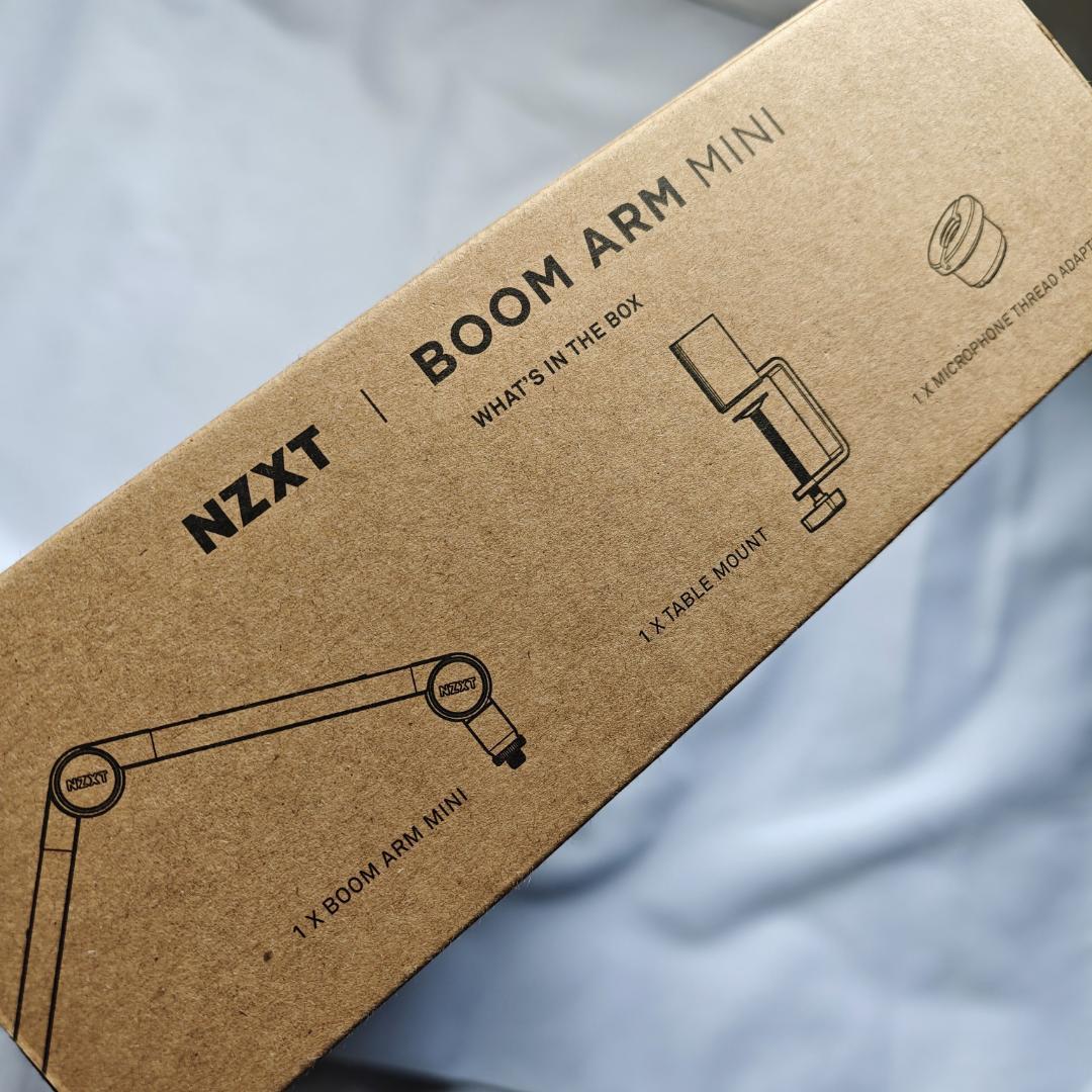 NZXT Boom Arm Mini 回転式小型マイクアーム Black
