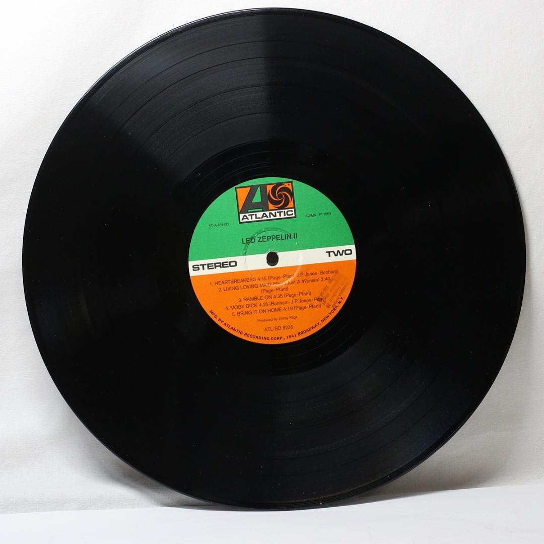 独LP Led Zeppelin II 2 ドイツ盤 Stereo ステレオ