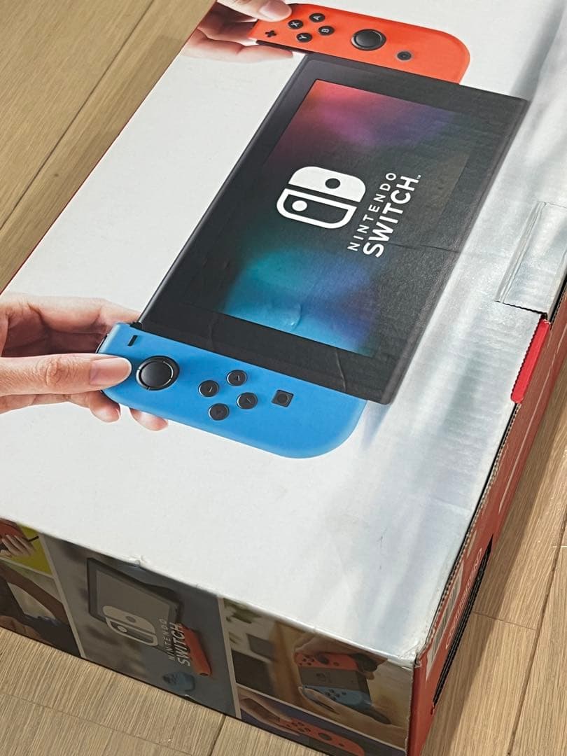 初期型 Nintendo Switch 本体のみ 箱付き 未対策機の可能性あり