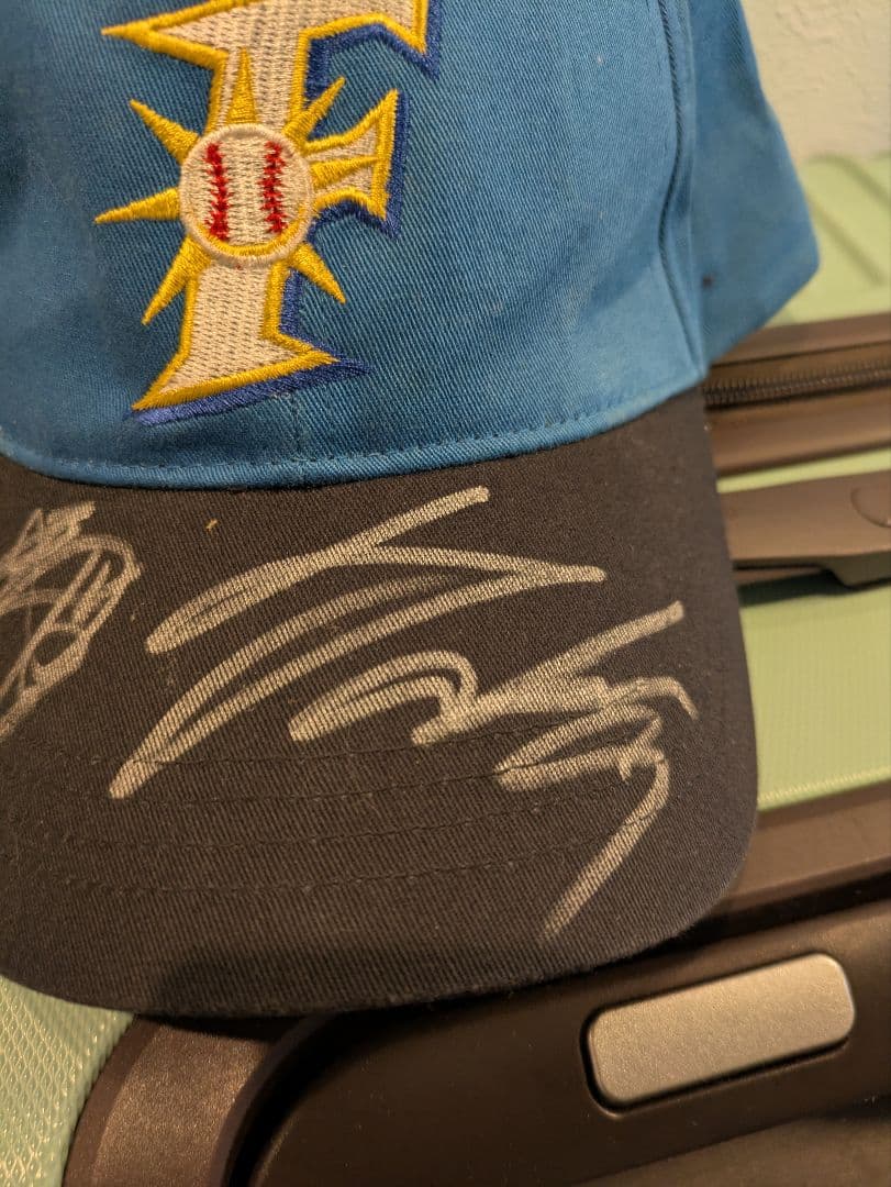 日本ハムファイターズ 公式キャップ 帽子にプライベートサイン 大谷翔平ドジャース