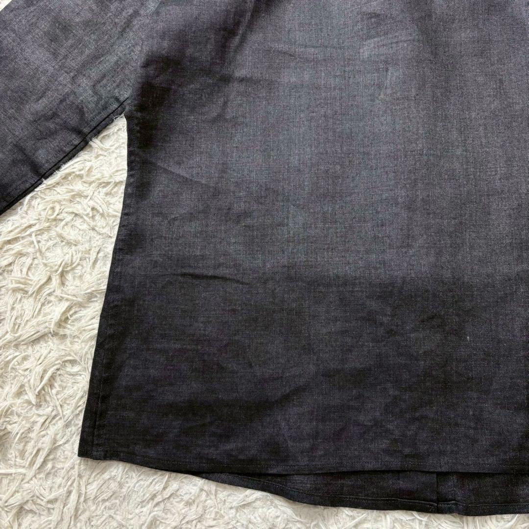 ARMANI COLLEZIONI 長袖ブラウス シャツ 42 グレー