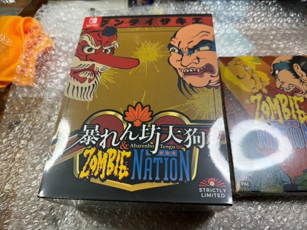 SW Abarenbou Tengu 暴れん坊天狗 + NES版 欧州限 新品