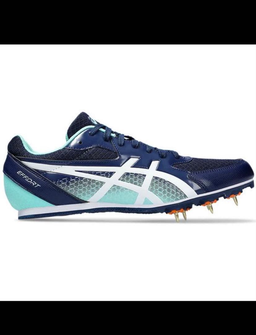 【新品•未使用】asics エフォート13 陸上スパイクシューズ　25.5㎝