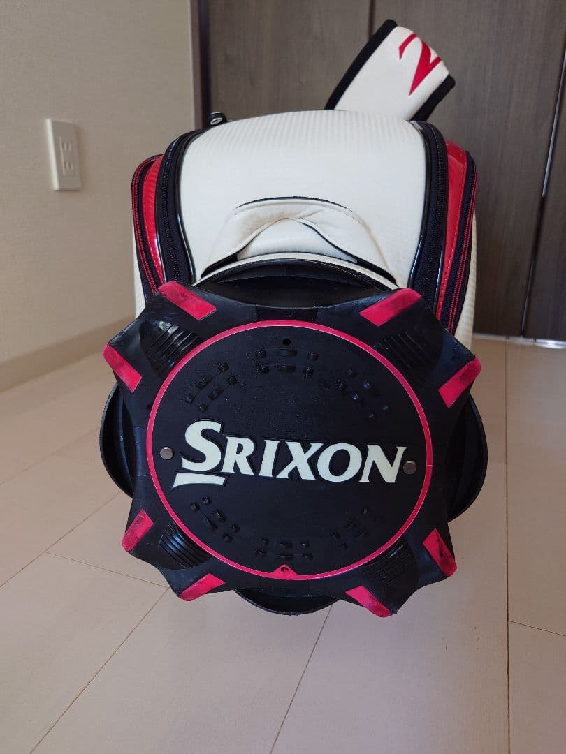 Srixon Zシリーズ 限定ツアーモデル キャディバッグ 白/赤/黒
