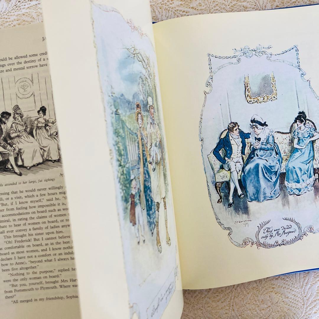 洋書　古書　ジェイン・オースティン作品集　豪華な特別限定版♡　大型本
