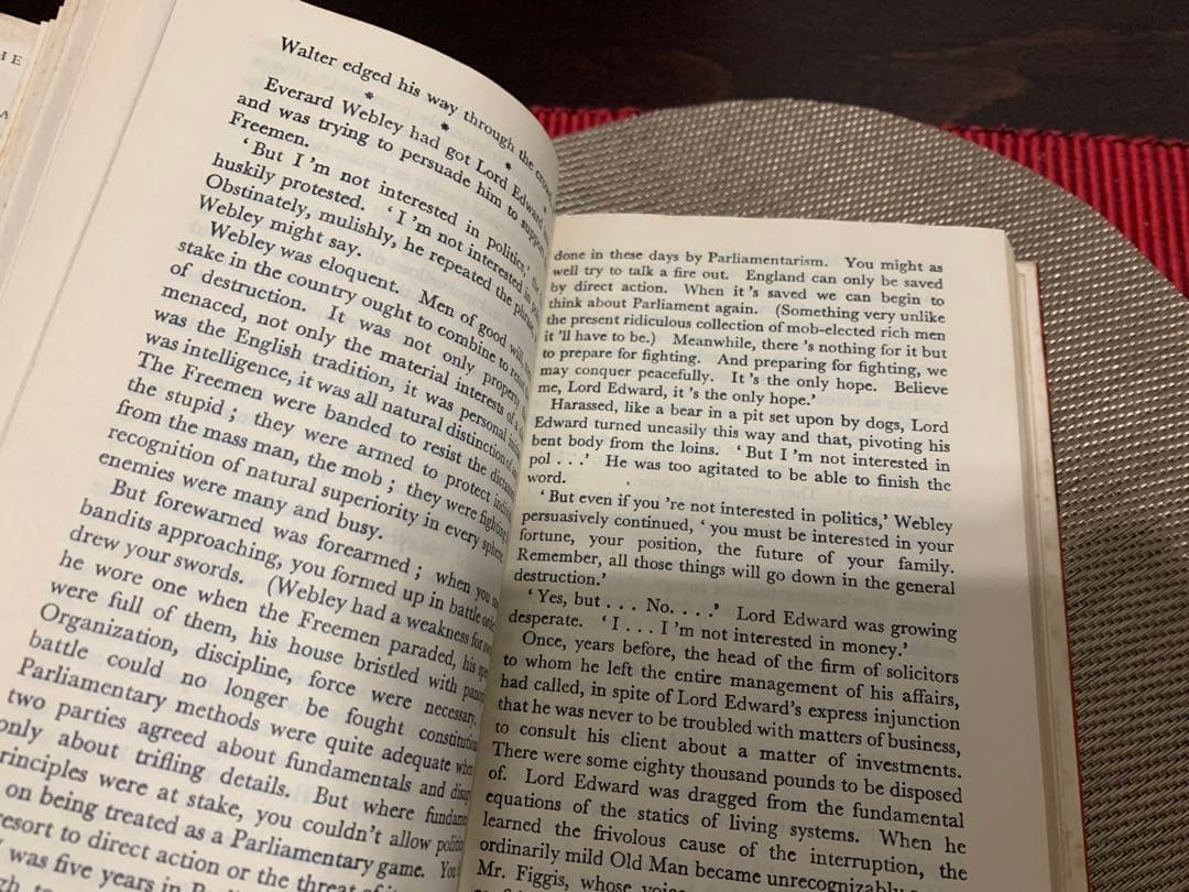 希少　Point Counter Point Aldous Huxley