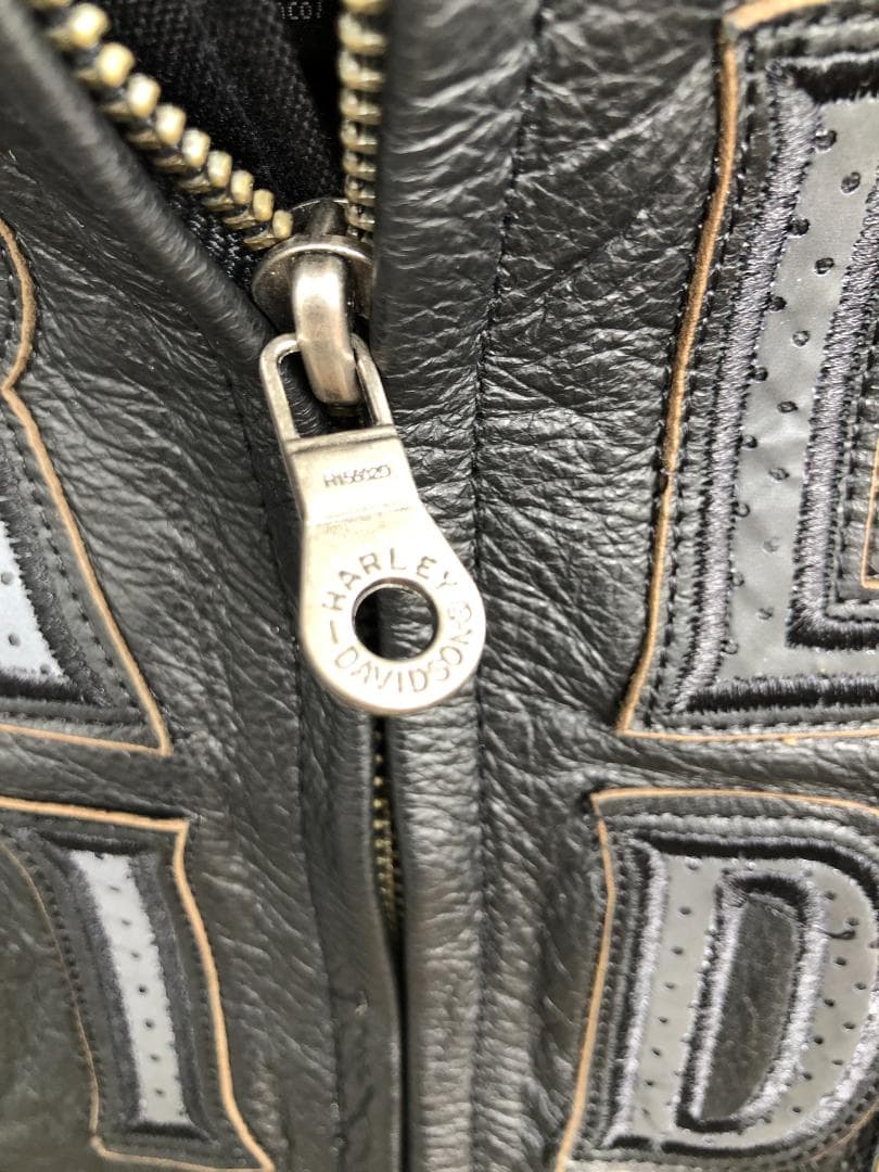 新品 Harley-Davidson 2WAYライダースレザージャケット 2XL