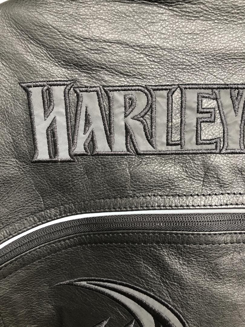 新品 Harley-Davidson 2WAYライダースレザージャケット 2XL