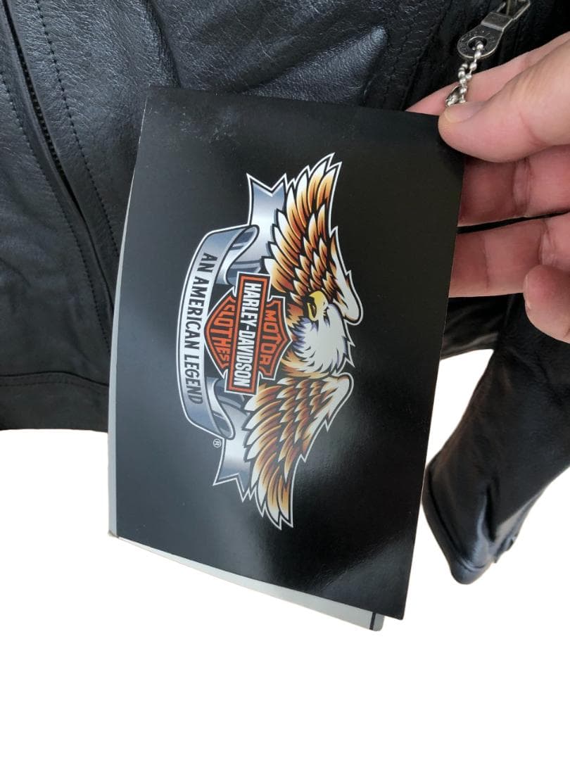 新品 Harley-Davidson 2WAYライダースレザージャケット 2XL