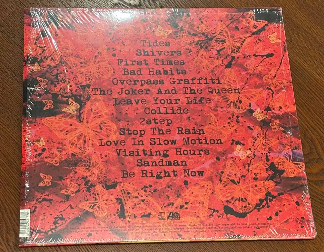 = (Equals) Ed Sheeran サイン入り　カード付　LP レコード