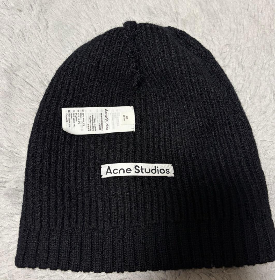 Acne Studios ブラックビーニー