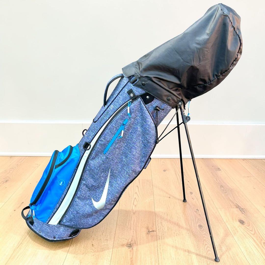 稀少❣️美品✨NIKE キャディバッグ スタンド式 軽量 5分割 スタイリッシュ
