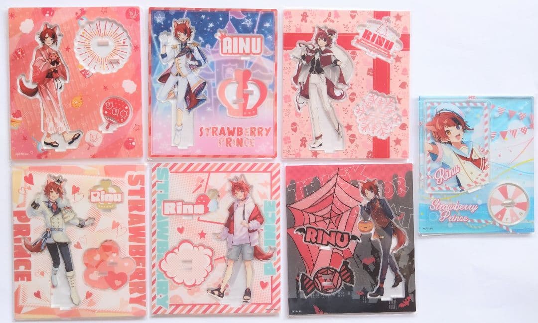 すとぷり莉犬まとめ売り アクスタ アクキー 缶バッジ