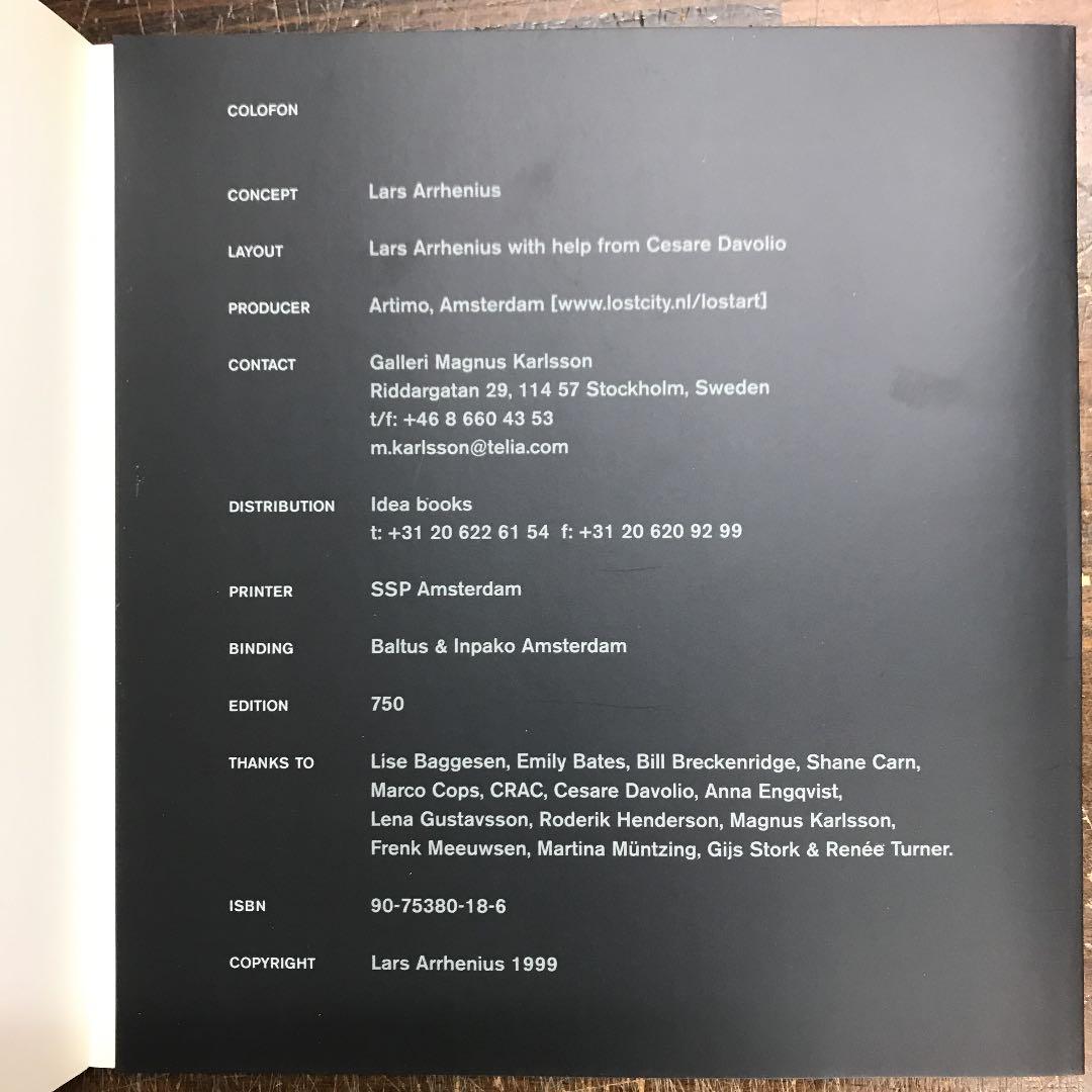 アート・デザイン・音楽 Lars Arrhenius: The Man without One Way