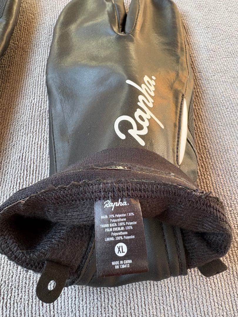 l*6様 Rapha オーバーミットグローブ XL ブラック