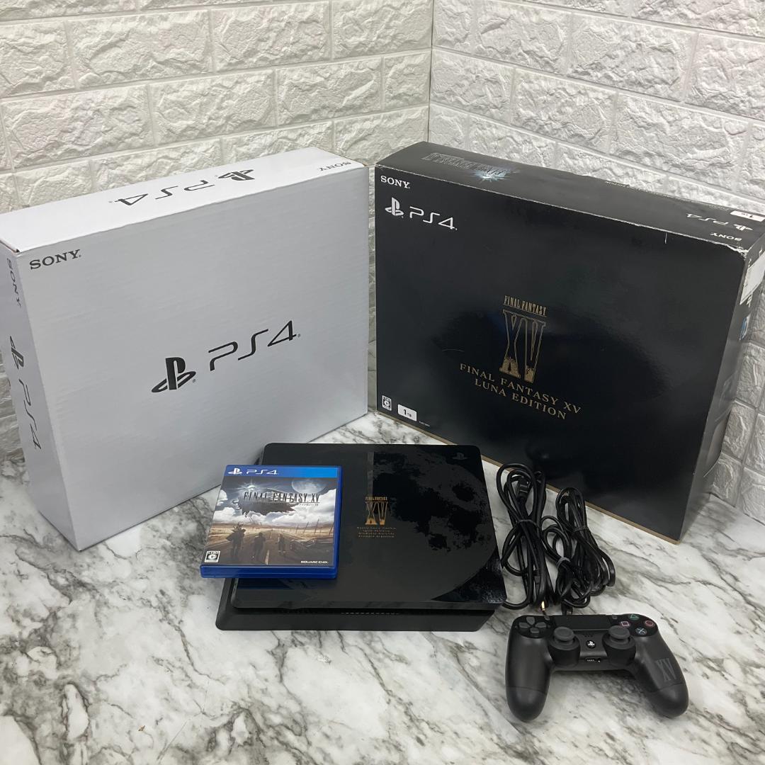 極美品　PS4 FINAL FANTASY XV ルナエディション 動作OK