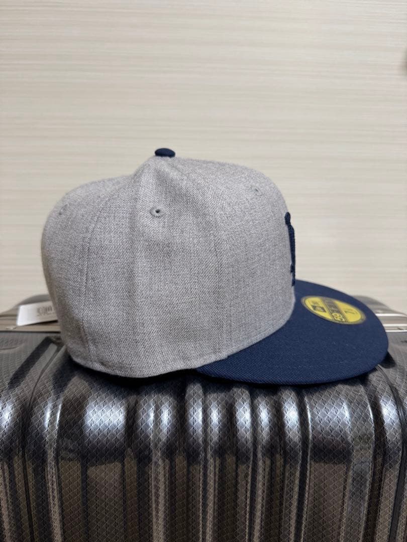 【未使用】ニューエラ☆59FIFTY☆ドジャース☆ヘザーグレー☆7 1/2
