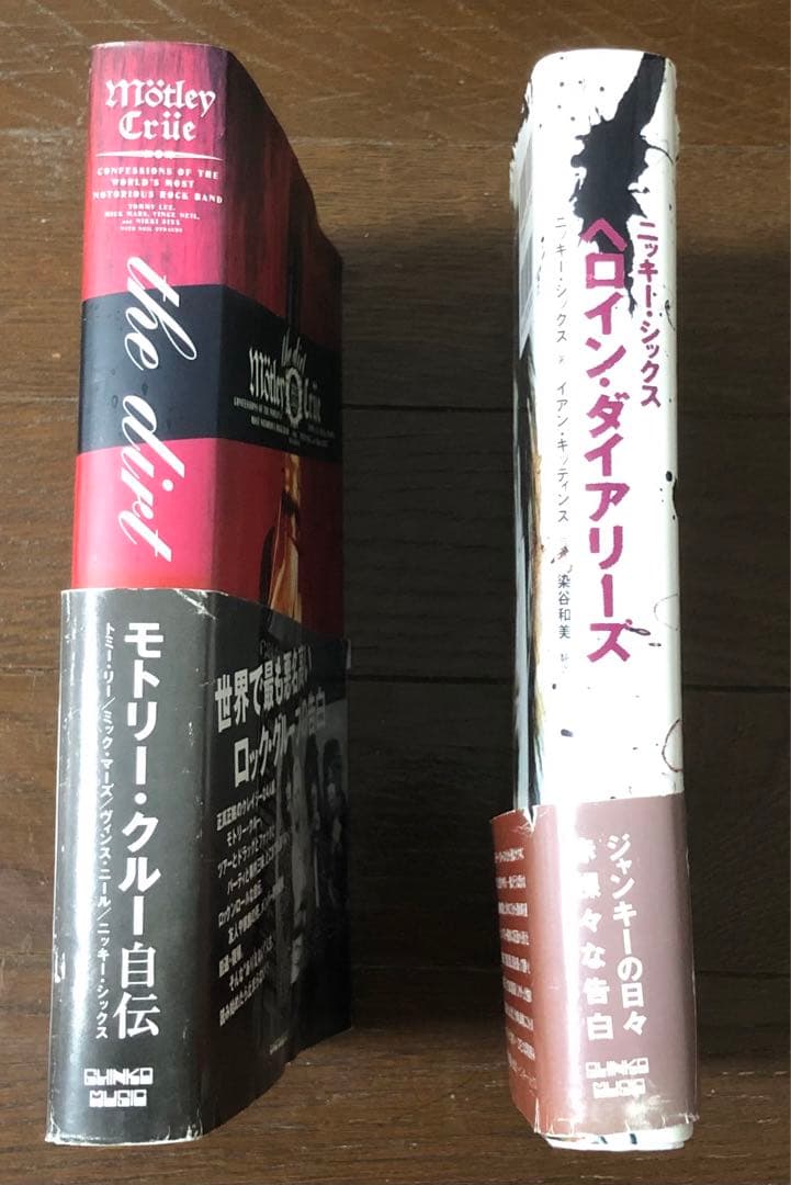 ヘロイン・ダイアリーズ & モトリークルーthe dirt セット