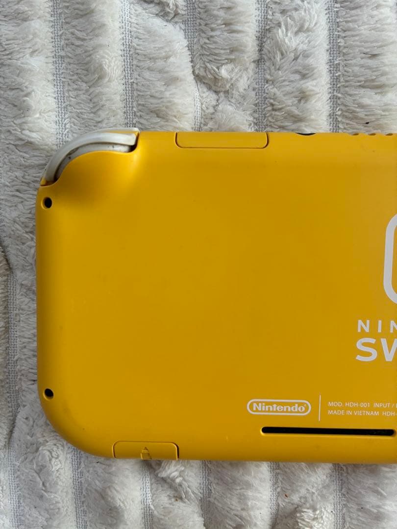 Nintendo Switch Lite イエロー 本体　ジャンク