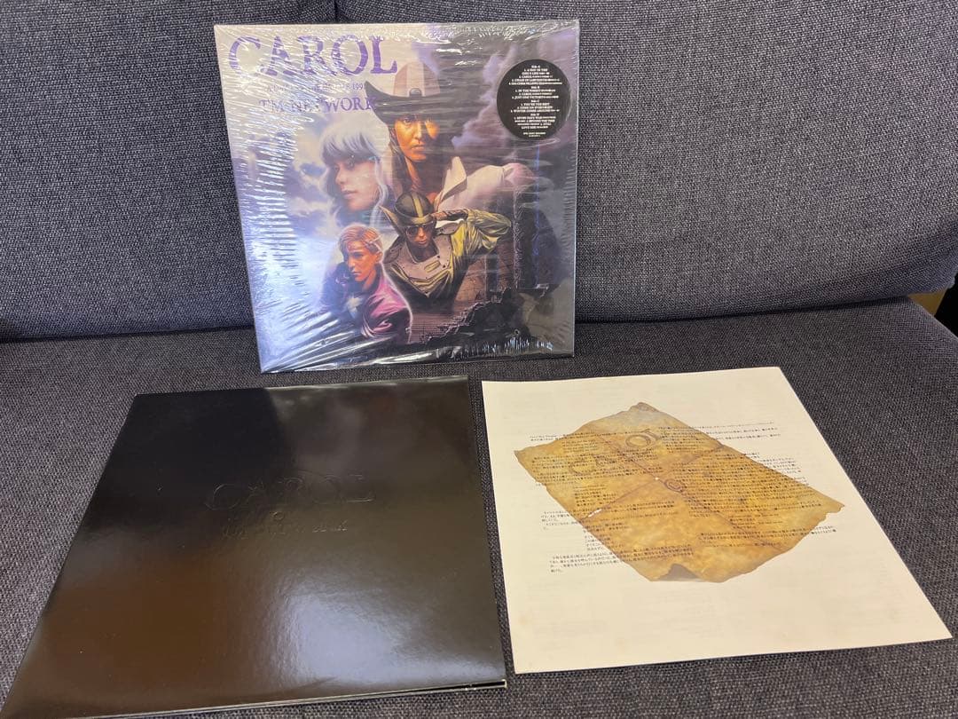 TM NETWORK CAROL 2LP 邦楽レコード 32・3H-5070