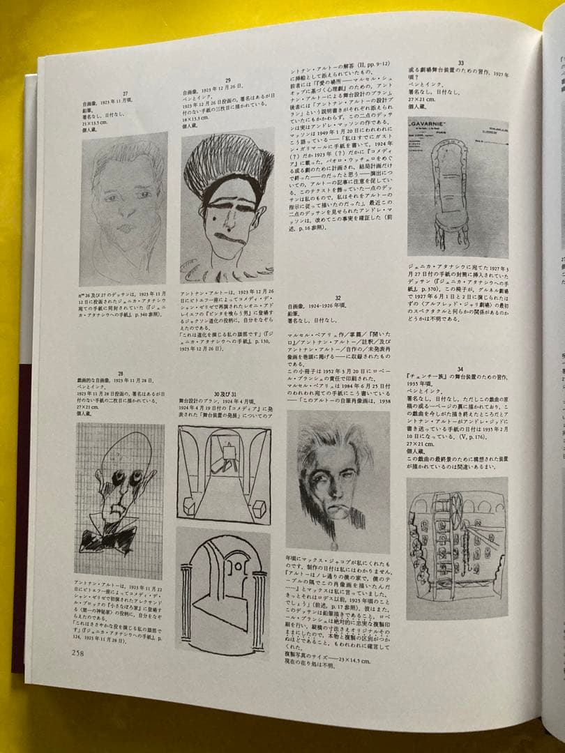 アルトー／デリダ　デッサンと肖像　ポール・テヴナン編　松浦寿輝訳