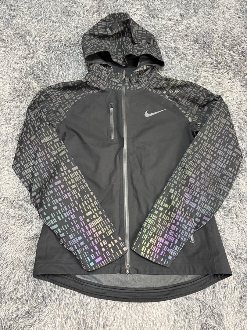 NIKE ナイキ ハイパー シルバー フラッシュ ジャケット レインボー 高品質