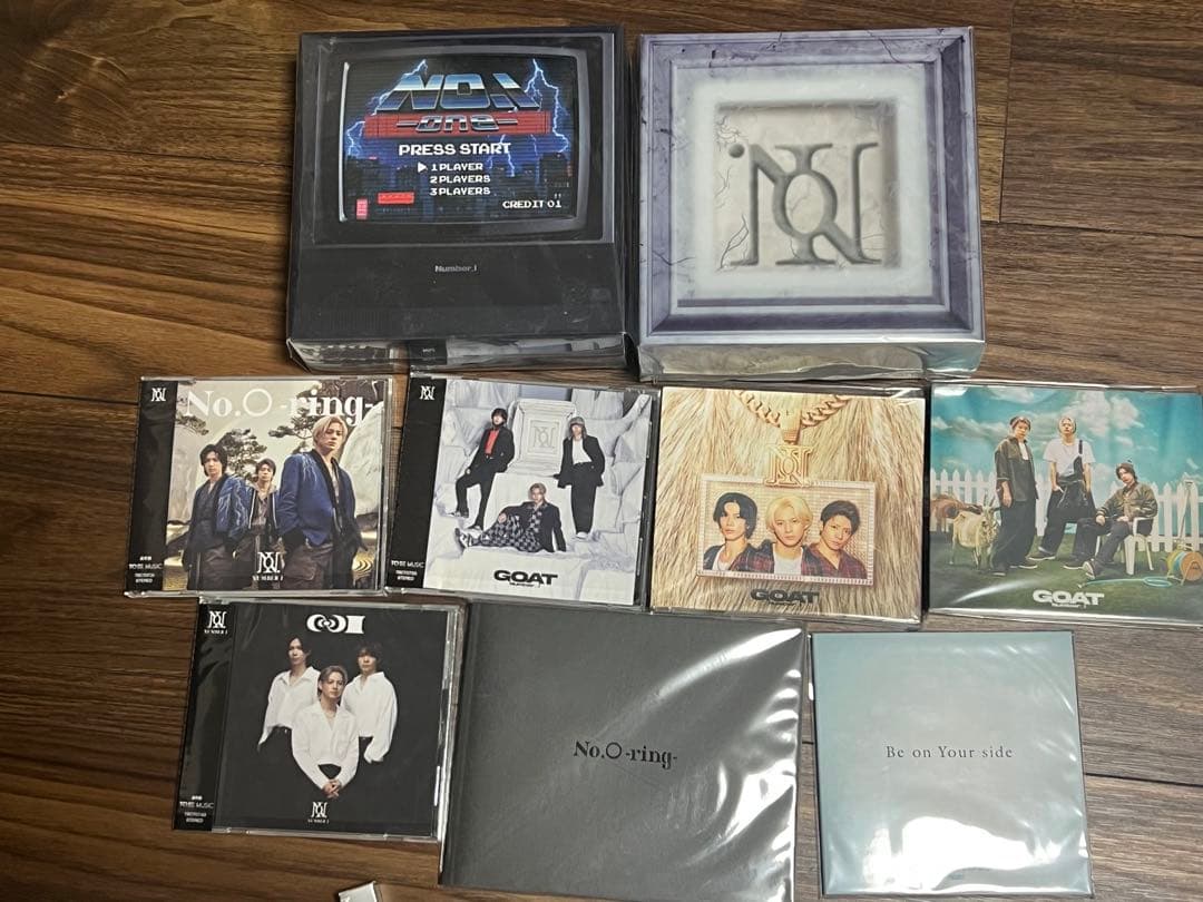 Number_i GOAT No.O ring CDアルバムセット