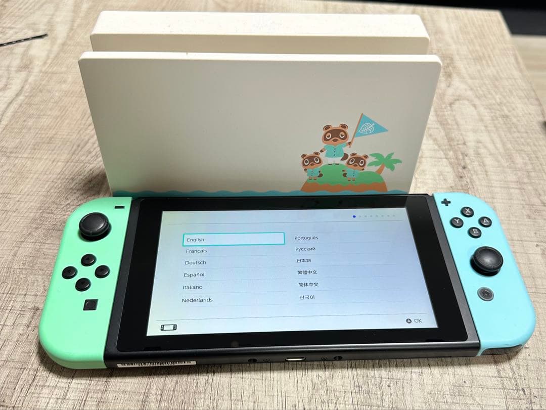 Nintendo Switch あつ森セット 本体 箱あり 動作確認済
