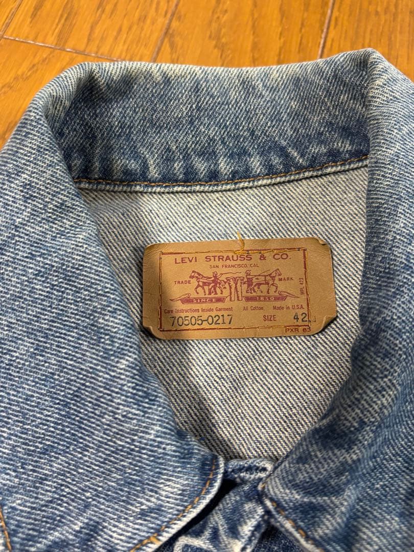 Levi Strauss & Co. ／デニムジャケット ／Gジャン／42サイズ