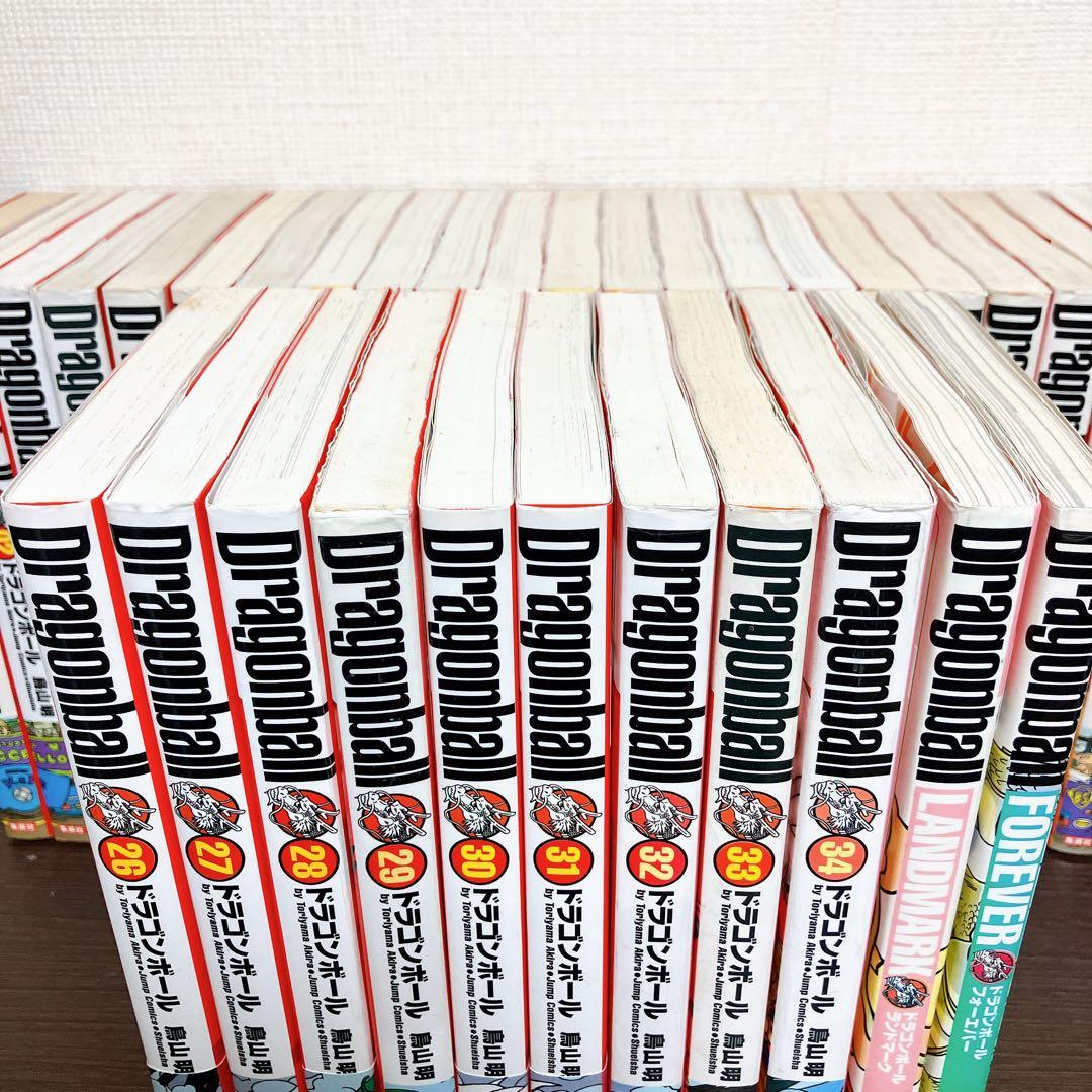 完全版　ドラゴンボール　全巻セット　関連本2冊　1〜34巻　全34巻　帯付きあり