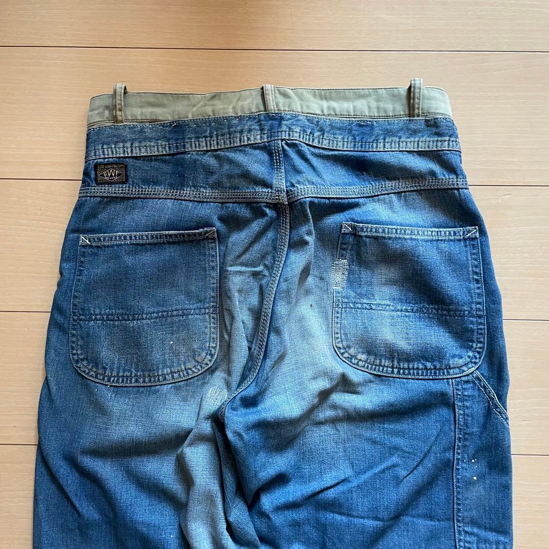 60s 70s EDWIN OWF デニムペインターパンツ Gripper 復刻
