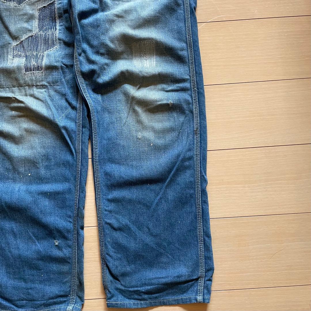 60s 70s EDWIN OWF デニムペインターパンツ Gripper 復刻