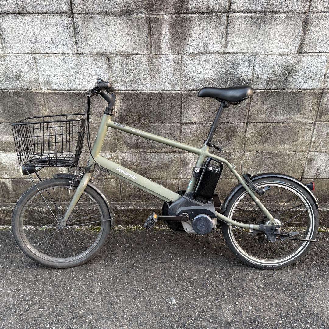 ジャンク Panasonic 電動アシスト自転車 ベロスターミニ